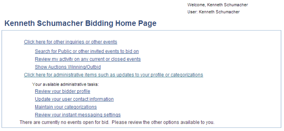 ss home page