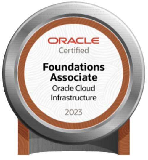 Foundations Associate Oracle Cloud Infrastructure Foundations Associate Oracle Cloud Infrastructure Badge