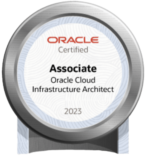 Associate Oracle Cloud Infrastructure Architect Associate Oracle Cloud Infrastructure Architect Badge